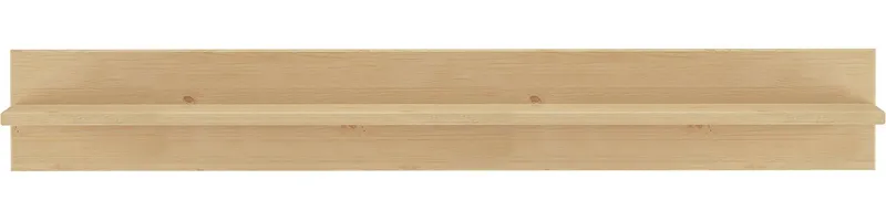 Home affaire Wandboard Oslo, 100 cm breit, aus massiver Kiefer, Beige, – Produktbild 3 von 5