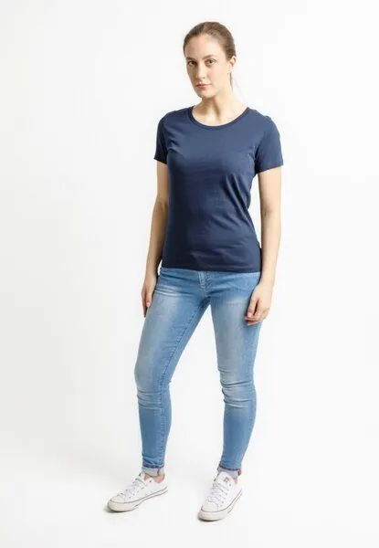 TORLAND Torland Tailliertes Damen T-Shirt Expresser, Blau (french navy), – Produktbild 3 von 4