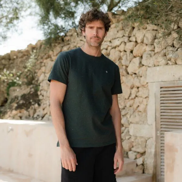 NORDLICHT NORDLICHT Herren T-Shirt FINN aus Bio-Baumwolle, Grün, – Produktbild 1 von 4
