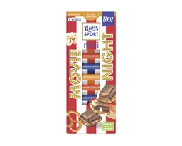 Ritter Sport Ritter Sport Schokolade, Ritter Sport Mini Movie Night 9er beliebte Karamell-Varianten 150g – Produktbild 1 von 1