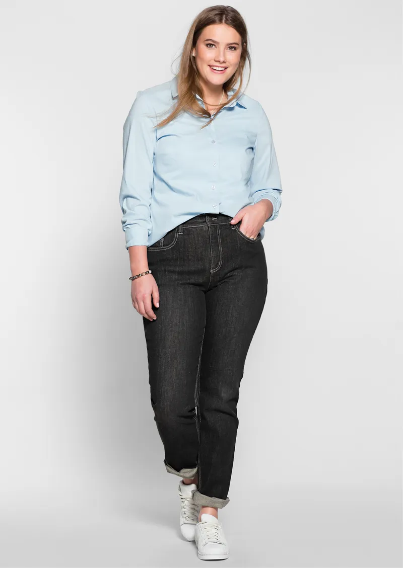 sheego Shaping-Jeans, Black denim, – Produktbild 2 von 2