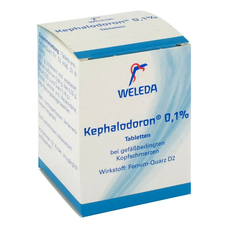 Weleda Kephalodoron 0,1% Tabletten – Produktbild 1 von 2