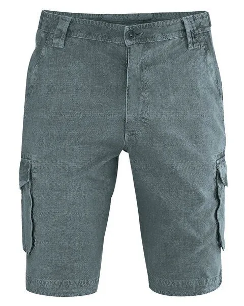 HempAge HempAge Cargoshorts Herren Hanf/Biobaumwolle, Titan(grau), – Produktbild 2 von 4