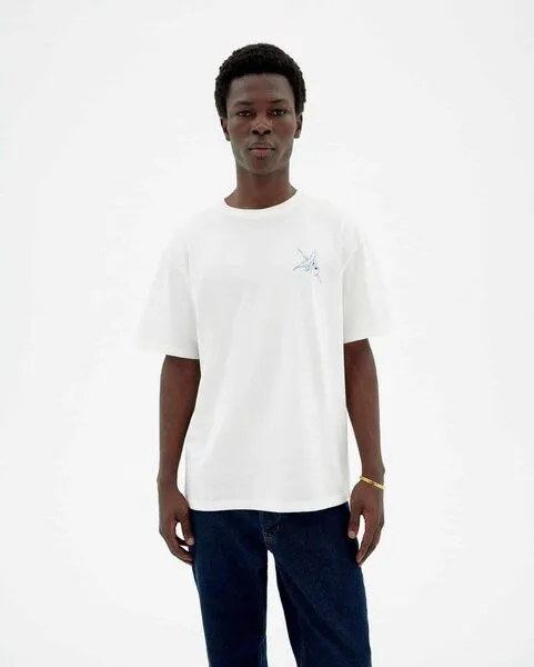 thinking mu thinking mu T-Shirt AARON CHIRINGUITO, White, – Produktbild 2 von 2