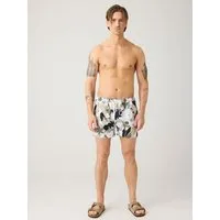 KnowledgeCotton Apparel KnowledgeCotton Apparel Mittellange Badehose mit Prints aus recyceltem Polyester – Produktbild 1 von 1
