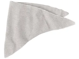 Lilano Lilano Baby und Kinder Dreieckstuch Wolle Seide grau-geringelt Maße 62 x 28 cm – Produktbild 1 von 1