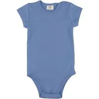 Walkiddy Baby Kurzarmbody GOTS zertifiziert – Hellblau, schlicht & bequem, weich auf der Haut | von Walkiddy – Produktbild 1 von 1