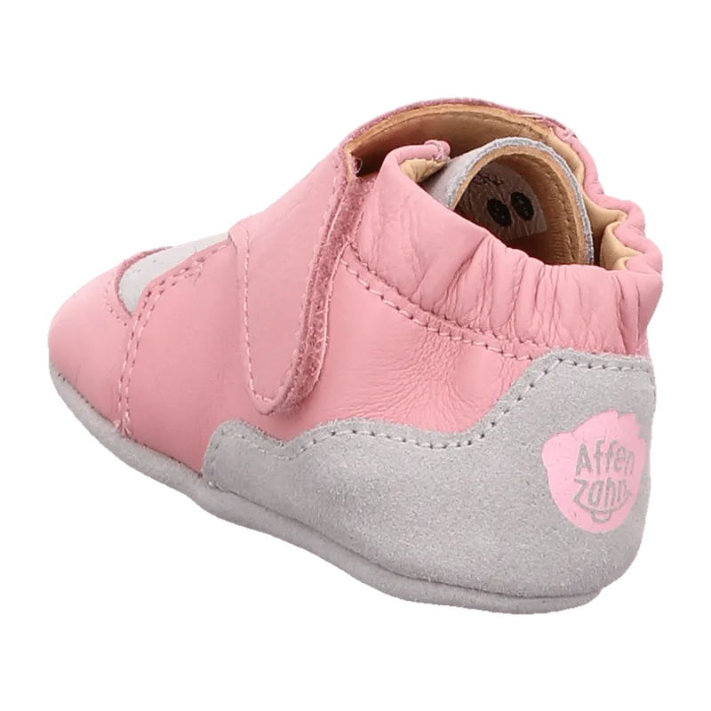 Affenzahn Affenzahn Babyschuhe für Mädchen, rosa, Größe 22 EU, Rosa, – Produktbild 3 von 7