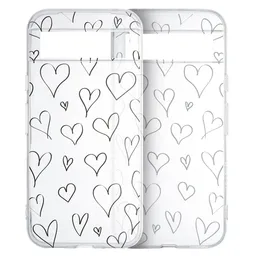 imoshion imoshion Design Hülle für das Google Pixel 8a - Hearts – Produktbild 1 von 1