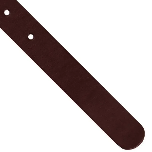 Simaru Simaru MACEIO Ledergürtel aus pflanzlich gegerbtem Naturleder (2,5 cm)-EU, Braun, – Produktbild 4 von 4