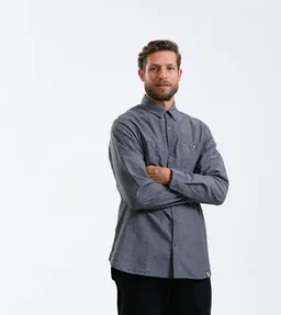 Gary Mash GARY MASH Herrenhemd Chambray aus Biobaumwolle – Produktbild 1 von 1