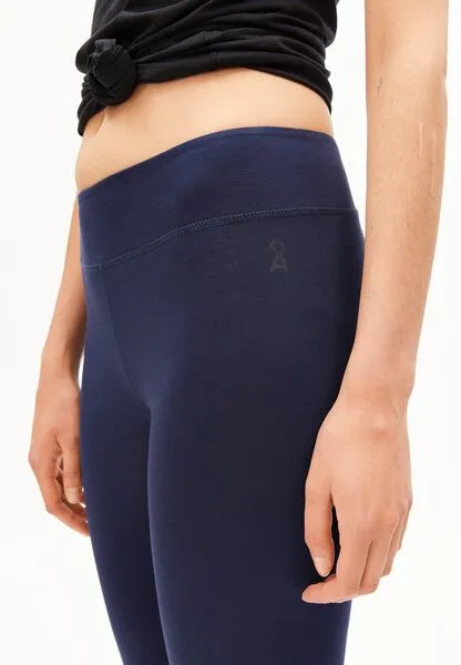 ARMEDANGELS ARMEDANGELS FARIBAA Damen Leggings aus Bio-Baumwoll Mix, Tinted navy, – Produktbild 3 von 4