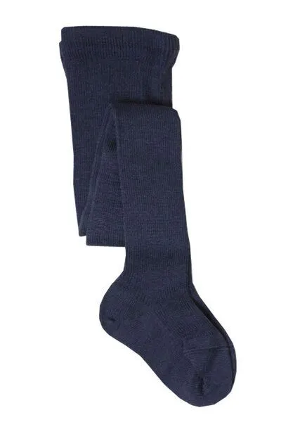 grödo Grödo Kinder-Strumpfhose kbT Schurwolle, Marineblau, – Produktbild 1 von 2