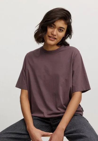 recolution recolution T-Shirt AZOLLA, Dark grape, – Produktbild 2 von 4
