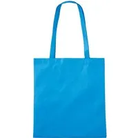 PP-Taschen, hellblau, 38x42 cm mit zwei langen Henkeln – Produktbild 1 von 1