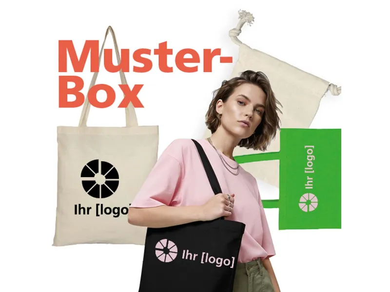 Musterpaket Werbeartikel "Baumwolltaschen und -beutel" – Produktbild 1 von 1