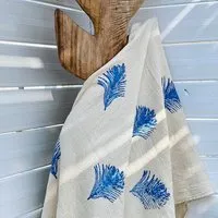 MARAÏS ATHENS Peshtamal-Tuch aus Bio-Baumwolle, 100 x 180 cm – Produktbild 1 von 1