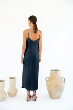 Neu Nomads Neu Nomads Damen vegan Kleid Slip Gitta Mitternacht – Produktbild 1 von 1