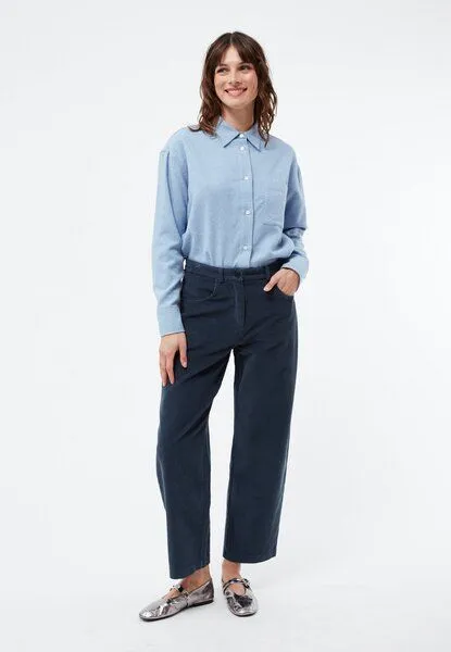 Givn Berlin Givn Berlin Cordhose GBCORALIE in eleganter Passform aus Bio-Baumwolle, Midnight blue, – Produktbild 2 von 4