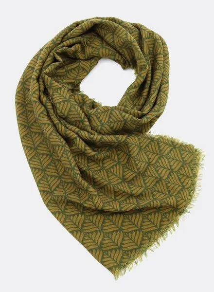 Djian Djian Schal aus Merino-Wolle – LOLA – mulesingfrei, Grün, – Produktbild 2 von 3