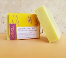 Küstenseifen Manufaktur Küstenseifen Manufaktur Shampoo Cube - Festes Bio-Shampoo Lavendel für strapaziertes & brüchiges Haar – Produktbild 1 von 1