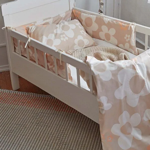 ingegerd ingegerd Kinderbettwäsche blume beige – Produktbild 2 von 4