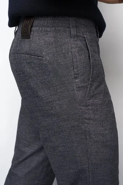 M 5 BY MEYER M 5 BY MEYER Sportliche Chino im Wool Look, Blau (dark blue), – Produktbild 7 von 8