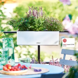 Lechuza® Lechuza® 'Cube Color Triple', weiß, ca. 40 x 14 x H 14 cm – Produktbild 1 von 1