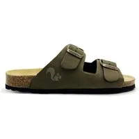 thies Vegane Eco Bio Sandale "thies ® PET" aus recycelten Flaschen, fair produziert, Khaki (grün), – Produktbild 1 von 1