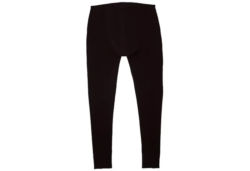 HERMKO Lange Unterhose 3570 ohne Eingriff, 100 % 100 % Bio-Baumwolle, Dehnbund, Schwarz, – Produktbild 5 von 5