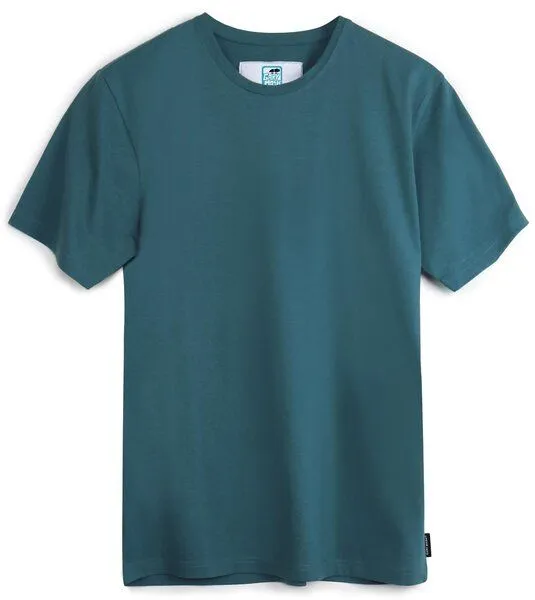 Gary Mash GARY MASH Herren Basic T-Shirt aus Biobaumwolle, Dunkles petrol, – Produktbild 4 von 4
