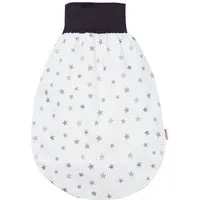 Cotonea Cotonea Bio Strampelsack mit Flanell-Futter, Design: sternchen (grau), – Produktbild 1 von 1