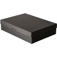 Falken Falken Aufbewahrungsbox 'PURE Box' Black, DIN A3, 100 mm Höhe – Produktbild 1 von 1