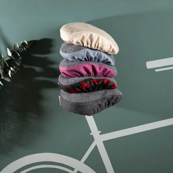 nahtur-design nahtur-design Sattelbezug aus Loden | Sitzheizung für Dein Fahrrad, Pink_02 (rosa), – Produktbild 3 von 5