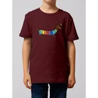 watabout.kids watabout.kids T-Shirt Kinder Regenbogen Dackel – Produktbild 1 von 1