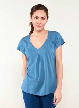 ORGANICATION ORGANICATION T-shirt aus TENCEL und Baumwolle mit längerem Rückenteil – Produktbild 1 von 1