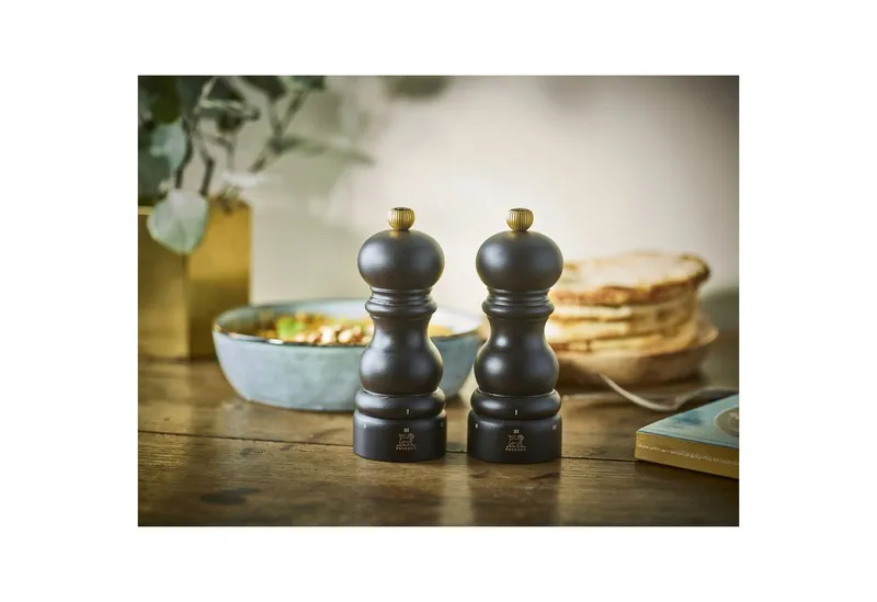 PEUGEOT Pfeffermühle PARIS 15cm Schoko Buchenholz uSelect Stahlmahlwer Manuell, Braun, – Produktbild 3 von 3