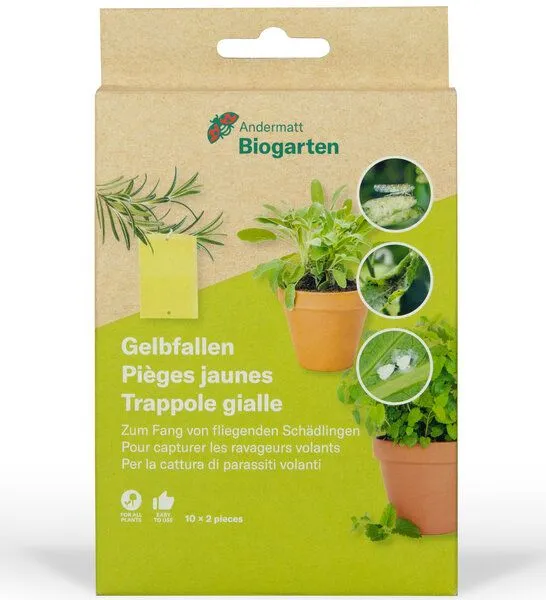 Andermatt Biogarten Andermatt Biogarten Leimfallen, Gelbfallen oder Blaufallen 8 oder 10 Stück – Produktbild 4 von 5