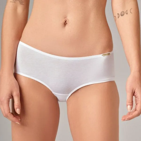 comazo|earth comazo|earth Fairtrade Basic Panty | GOTS zertifiziert, Weiss, – Produktbild 1 von 4
