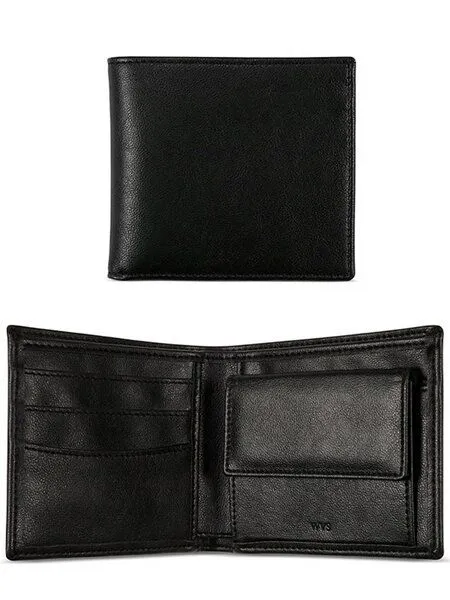 Will's Vegan Shop Will's Vegan Shop Billfold Münzgeldbörse Herren, Kastanie, – Produktbild 3 von 3