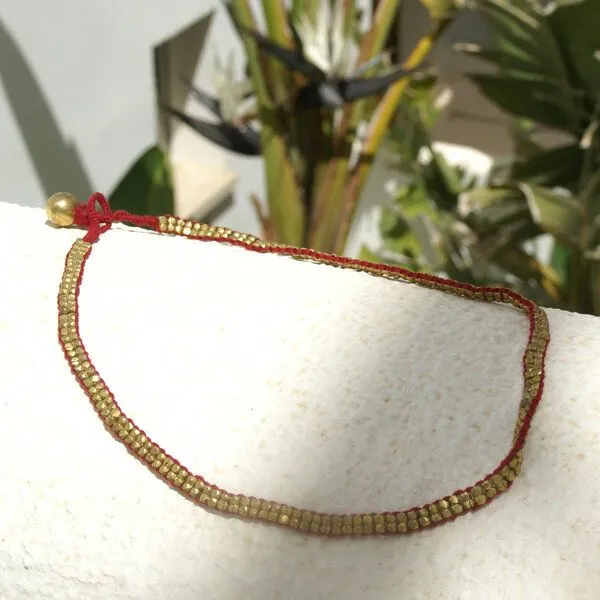 KIKOONI KIKOONI Dokra Kette red snake – Produktbild 2 von 4