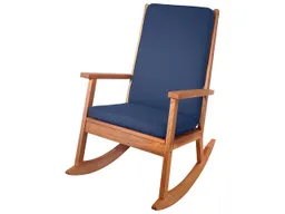 Rondo Auflage für 'Rocker' 122 x 52 x 6 cm, Bezug aus Polyester, blau – Produktbild 1 von 1