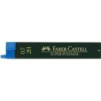 Faber-Castell 12 Faber-Castell Ersatzmine für Druckbleistifte 'Super-Polymer' 0,7 mm 2H – Produktbild 1 von 1