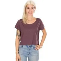 Life Tree Life-Tree Ecovero Shirt für Damen "Basic" in Fern Green/Mulberry, Lila, – Produktbild 1 von 1