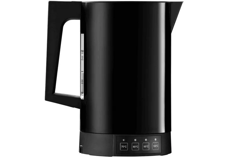 ritter ritter Wasserkocher "fontana 5", 1,1 Liter, mit Temperaturwahl, Schwarz, – Produktbild 1 von 3