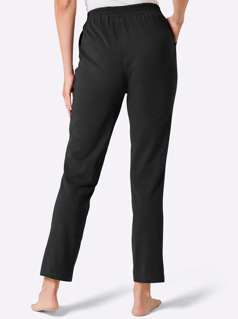 feel good Hose schwarz, Schwarz, – Produktbild 2 von 2