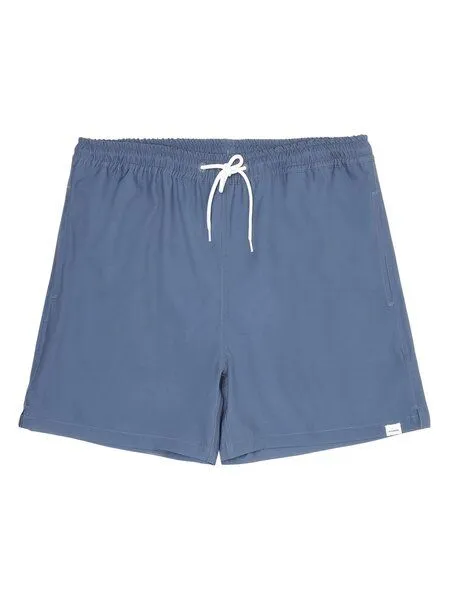 KnowledgeCotton Apparel KnowledgeCotton Apparel Badehose BAY STRETCH aus recyceltem Material, Blau (vintage indigo), – Produktbild 1 von 3