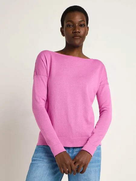 LANIUS LANIUS U-Boot Pullover aus Bio-Baumwolle, Bloom, – Produktbild 1 von 4