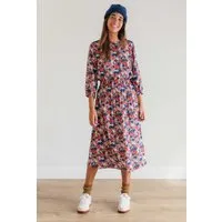 TWOTHIRDS TWOTHIRDS Damen vegan Kleid Holzendorf Flower Garden Print – Produktbild 1 von 1