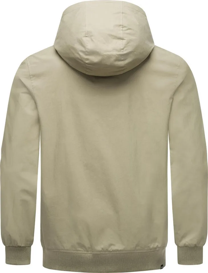 ragwear ragwear Outdoorjacke Tyller Leichte Übergangsjacke mit Kapuze, Grün, – Produktbild 4 von 4